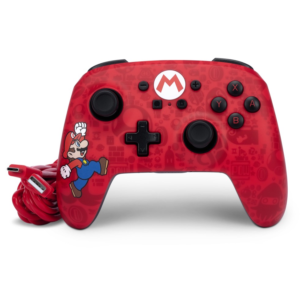 Manette de jeu sans fil édition Mario Here We Go pour Nintendo Switch Manette de jeu sans fil édition Mario Here We Go pour Nintendo Switch
