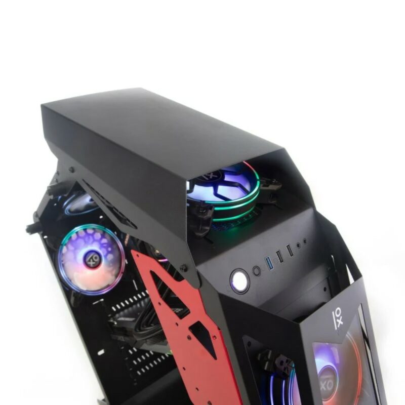 Tour de gaming IOX Draco Intel core i5 6Gb RAM 480 Gb SSD Graphique RTX 3050 8Gb
