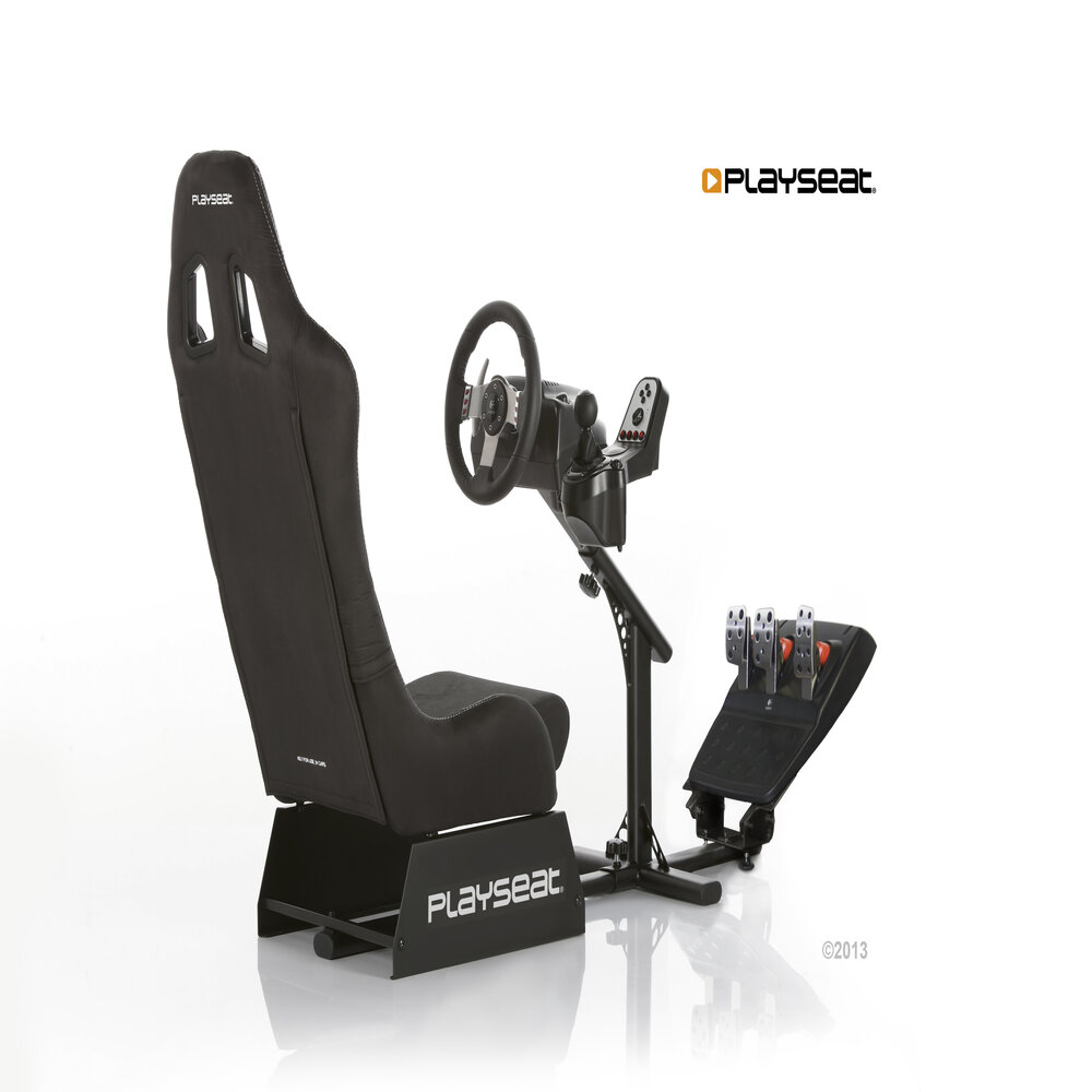 Siège gaming Evolution Alcantara - Noir Siège gaming Evolution Alcantara - Noir
