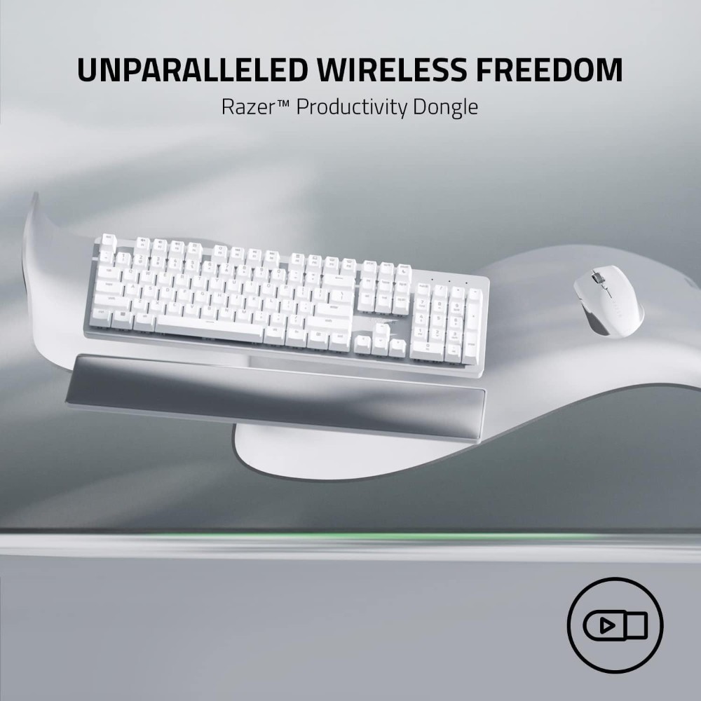 Razer Pro Click Mini souris Ambidextre RF sans fil + Bluetooth Optique 12000 DPI Razer Pro Click Mini souris Ambidextre RF sans fil + Bluetooth Optique 12000 DPI