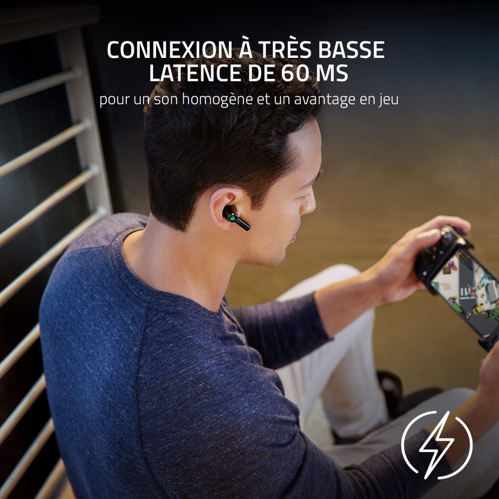 Ecouteurs sans fil Hammerhead True Wireless Pro - Noir Ecouteurs sans fil Hammerhead True Wireless Pro - Noir
