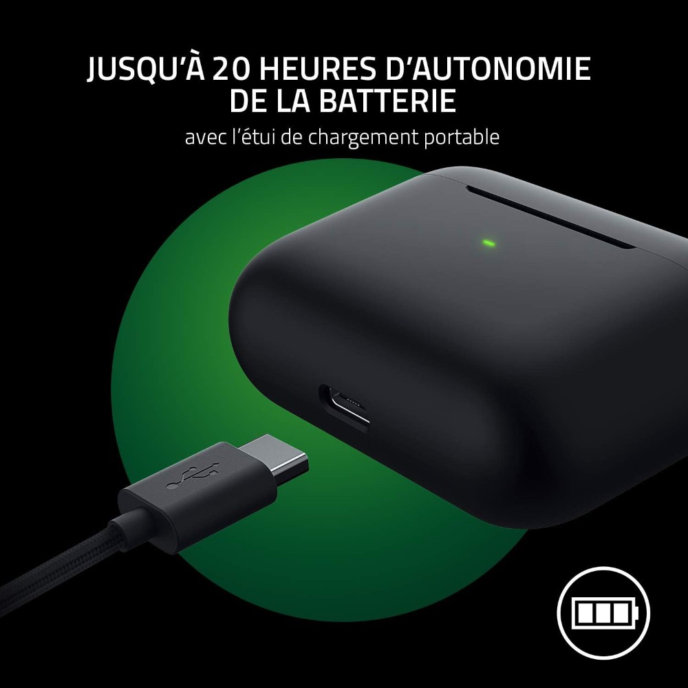 Ecouteurs sans fil Hammerhead True Wireless Pro - Noir Ecouteurs sans fil Hammerhead True Wireless Pro - Noir