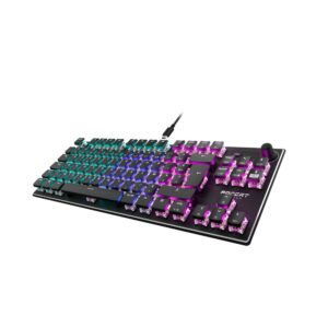 Clavier gaming français Vulcan TKL AIMO avec roulette de volume Clavier gaming français Vulcan TKL AIMO avec roulette de volume