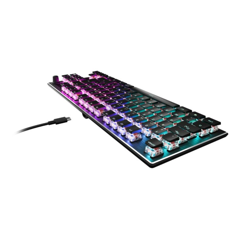 Clavier gaming français Vulcan TKL AIMO avec roulette de volume