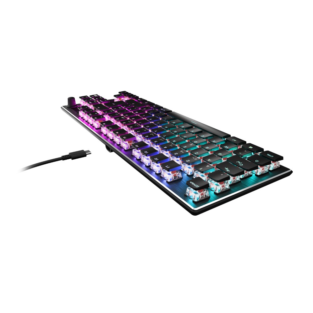 Clavier gaming français Vulcan TKL AIMO avec roulette de volume Clavier gaming français Vulcan TKL AIMO avec roulette de volume