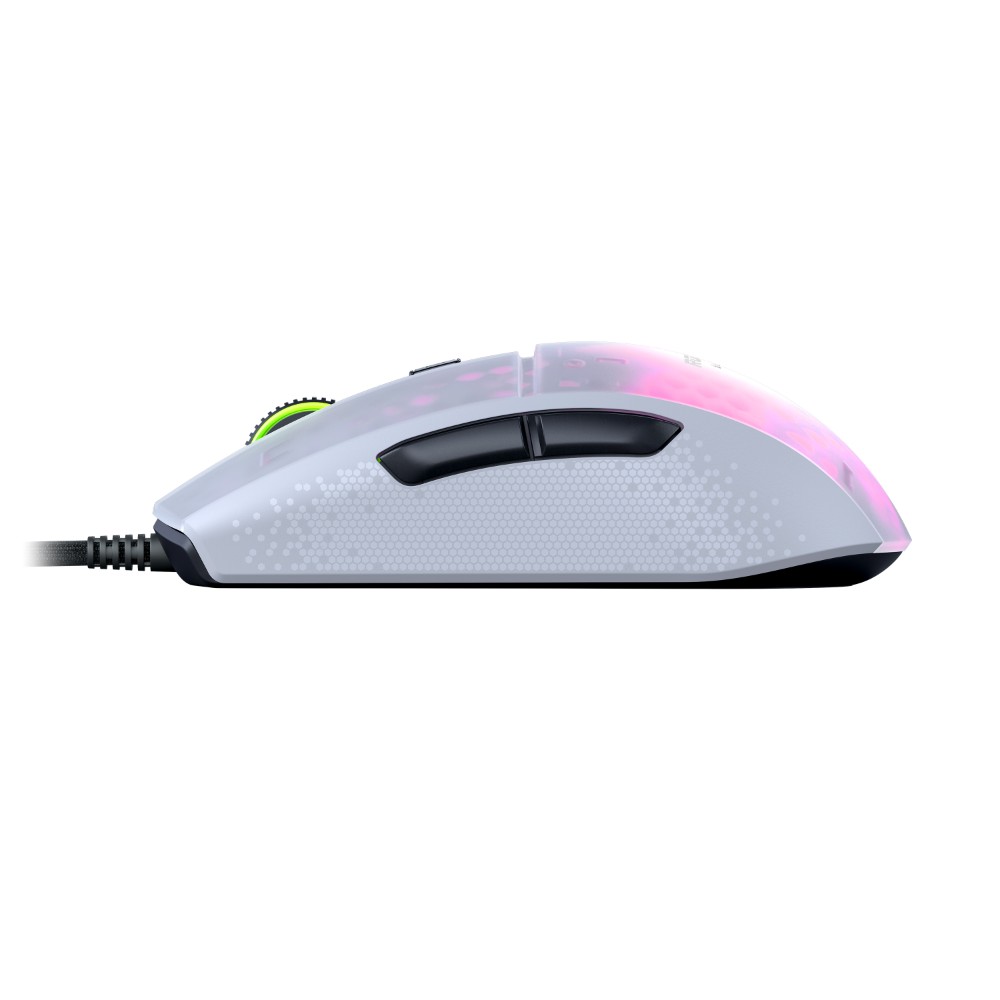 Souris gaming optique Burst Pro - Blanc RVB Souris gaming optique Burst Pro - Blanc RVB