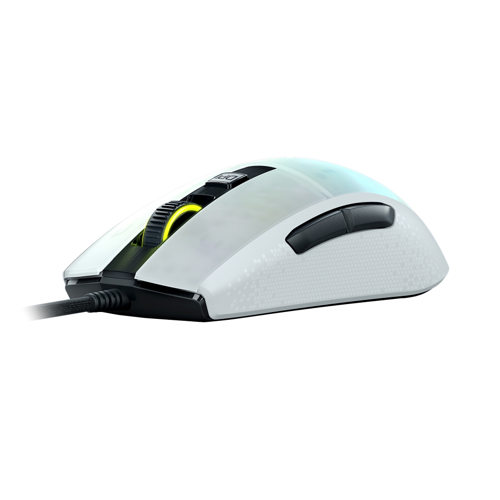Souris gaming optique Burst Pro - Blanc RVB Souris gaming optique Burst Pro - Blanc RVB