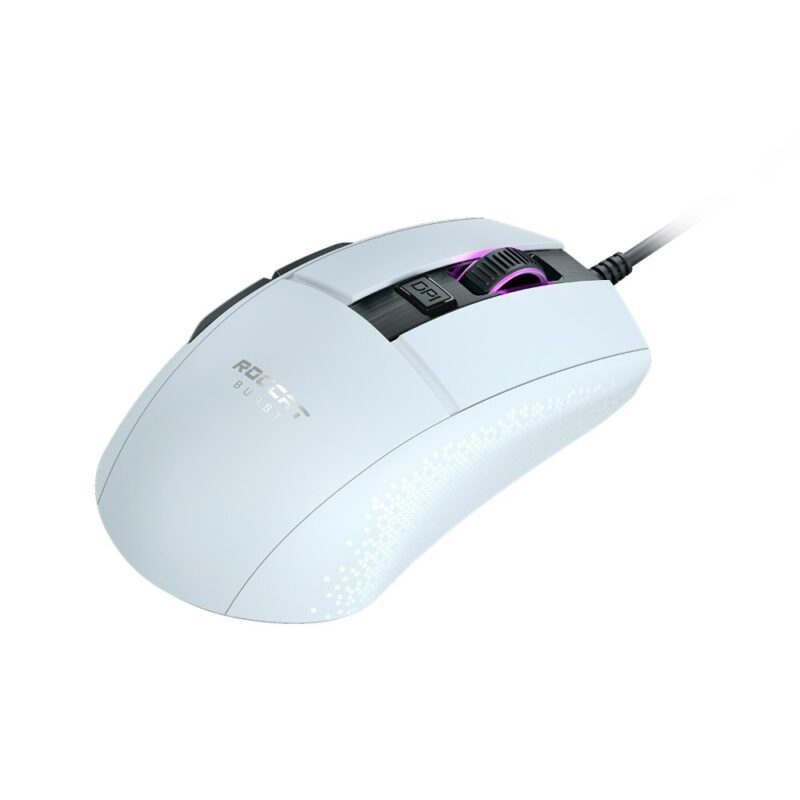 Souris gaming optique filaire Burst Core - Blanc