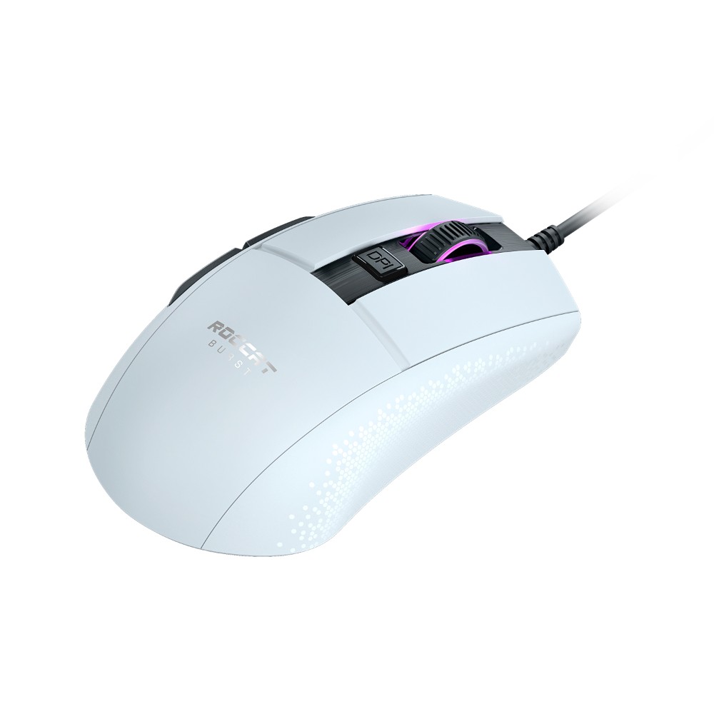 Souris gaming optique filaire Burst Core - Blanc Souris gaming optique filaire Burst Core - Blanc