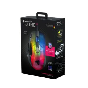 Souris optique filaire gaming Kone XP - Noir RVB Souris optique filaire gaming Kone XP - Noir RVB