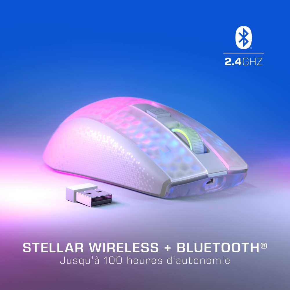 Souris gaming sans fil Burst Pro Air - Blanc Souris gaming sans fil Burst Pro Air - Blanc