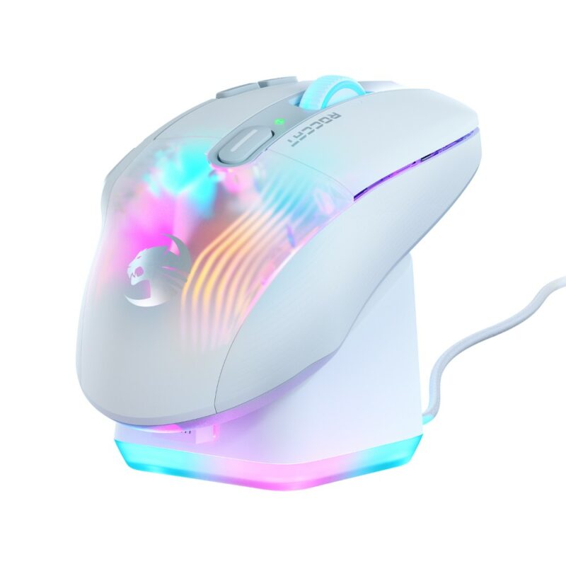 Souris optique sans fil gaming Kone XP Air - Blanc RVB