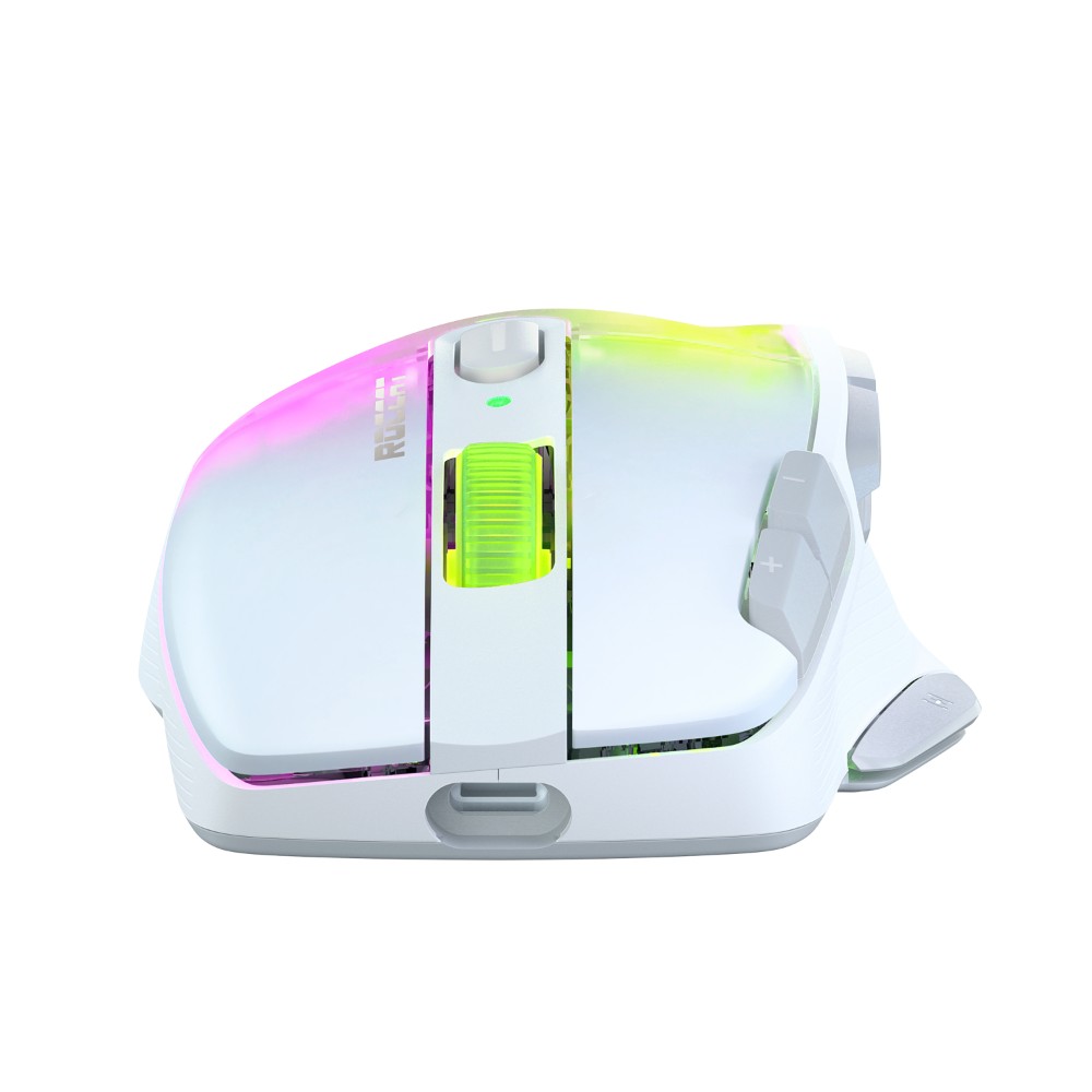 Souris optique sans fil gaming Kone XP Air - Blanc RVB Souris optique sans fil gaming Kone XP Air - Blanc RVB