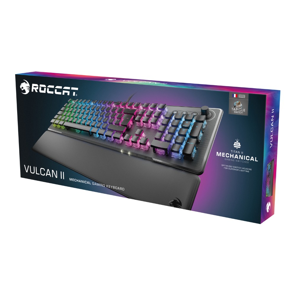 Clavier gaming filaire mécanique Vulcan II Max - Noir RVB Clavier gaming filaire mécanique Vulcan II Max - Noir RVB