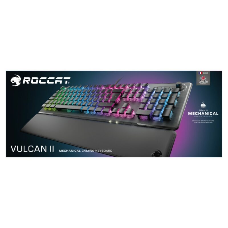 Clavier gaming Vulacn II Linear - Noir