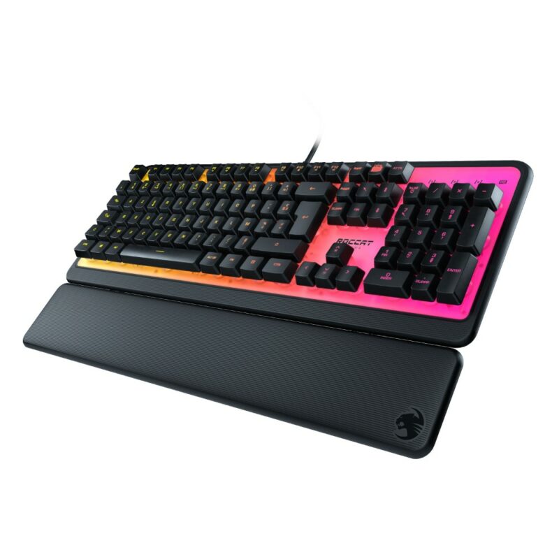Clavier gaming Azerty filaire à membrane - Noir Magma RVG