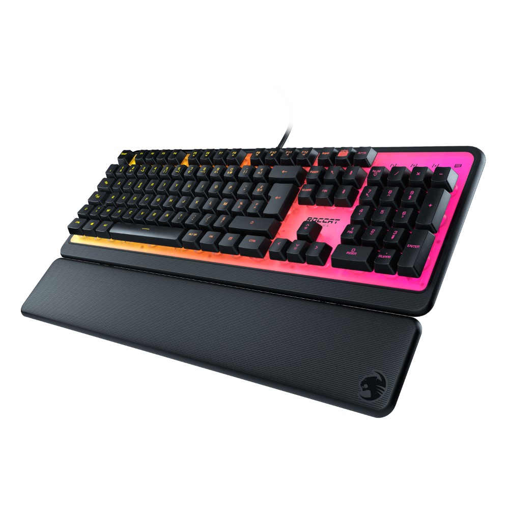 Clavier gaming Azerty filaire à membrane - Noir Magma RVG Clavier gaming Azerty filaire à membrane - Noir Magma RVG