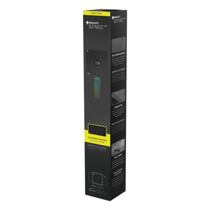 Tapis de souris gaming Sense Control SQ - Noir