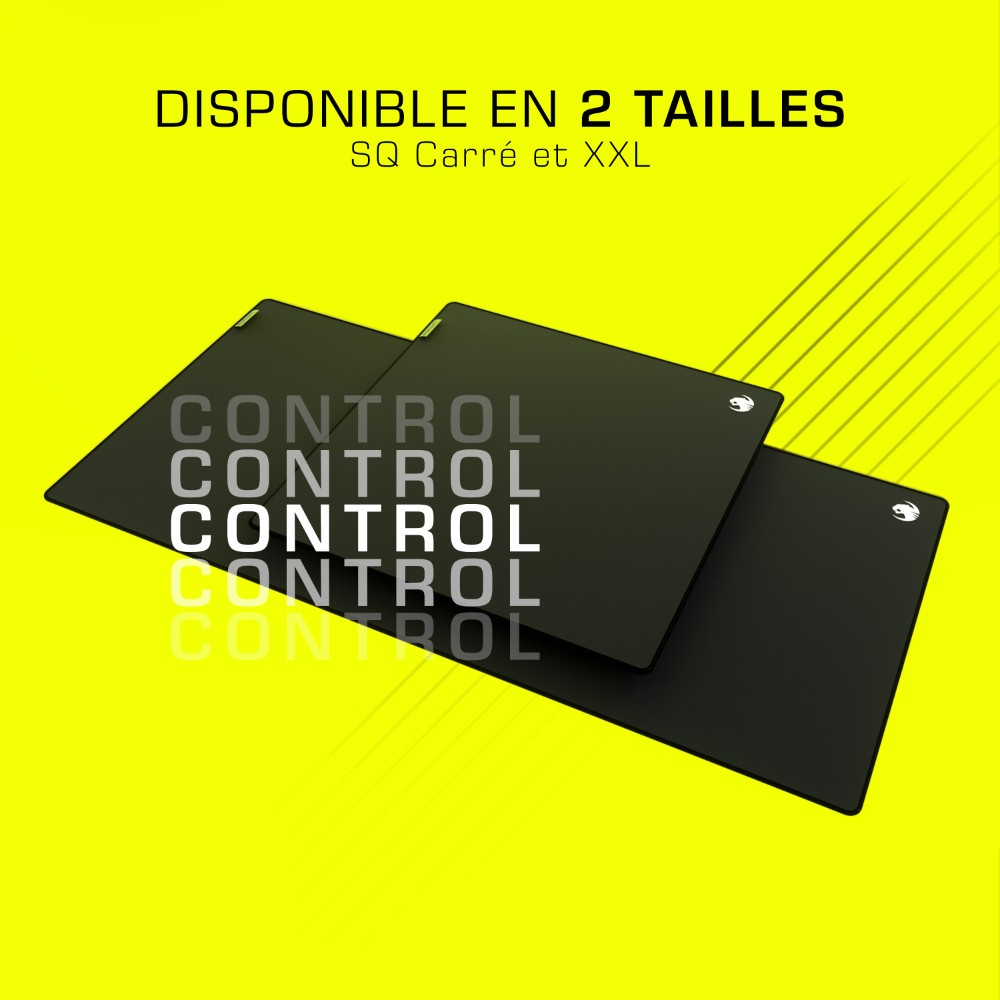 Tapis de souris gaming Sense Control - Taille XXL - Noir Tapis de souris gaming Sense Control - Taille XXL - Noir