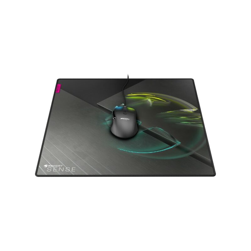 Tapis de souris gaming Sense Icon Square - Noir