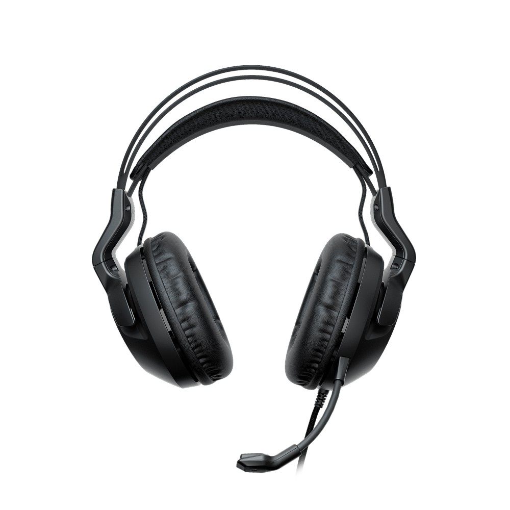 Casque-micro gaming filaire USB Elo 7.1 - Noir Casque-micro gaming filaire USB Elo 7.1 - Noir