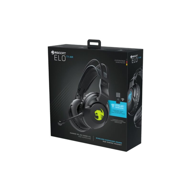 Casque gaming sans fil Elo 7.1 Air - Noir