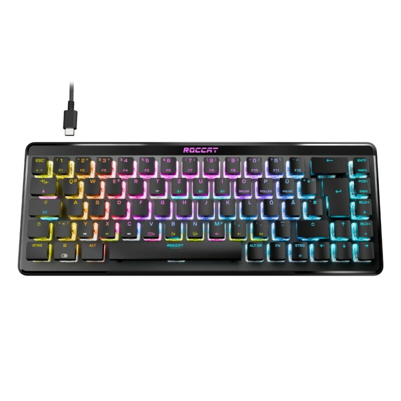 Vulcan II Mini Air Black Linear red switch, FR Layout