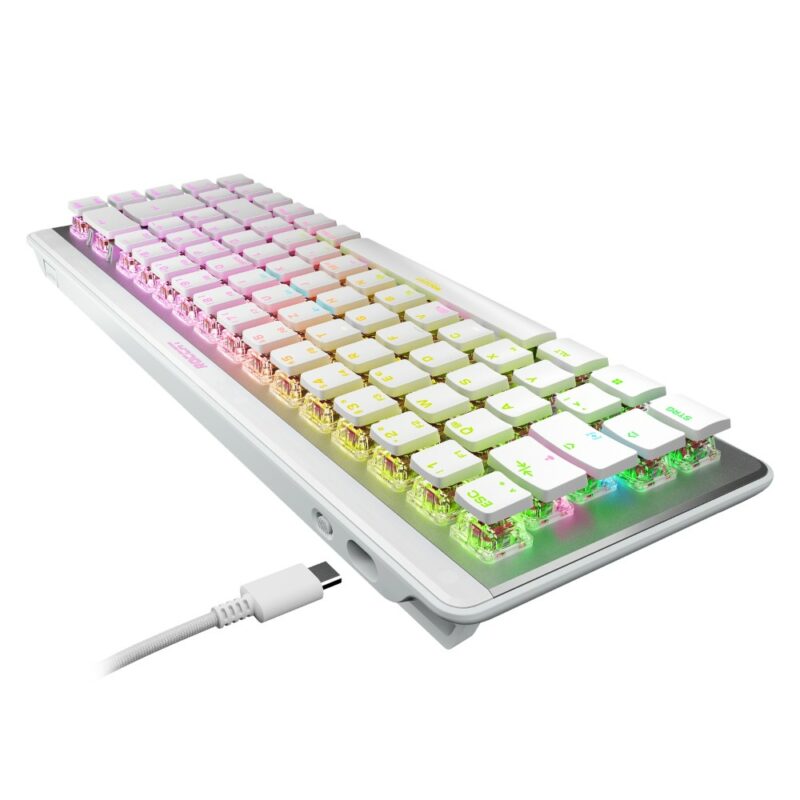 Vulcan II Mini Air White Linear red switch, FR Layout