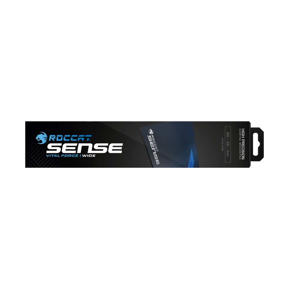 Tapis de souris gaming Sense Vital Force - Taille M - Noir Tapis de souris gaming Sense Vital Force - Taille M - Noir