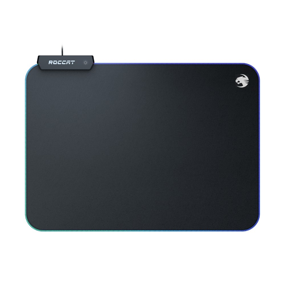 Tapis de souris gaming Sense AIMO - Noir RVB Tapis de souris gaming Sense AIMO - Noir RVB