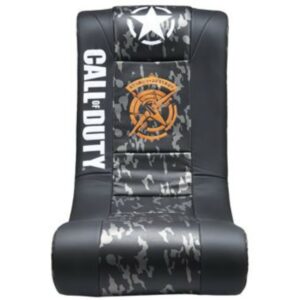Siège gaming Pro Rock'n'Seat édition Call of Duty - Noir & Gris Siège gaming Pro Rock'n'Seat édition Call of Duty - Noir & Gris