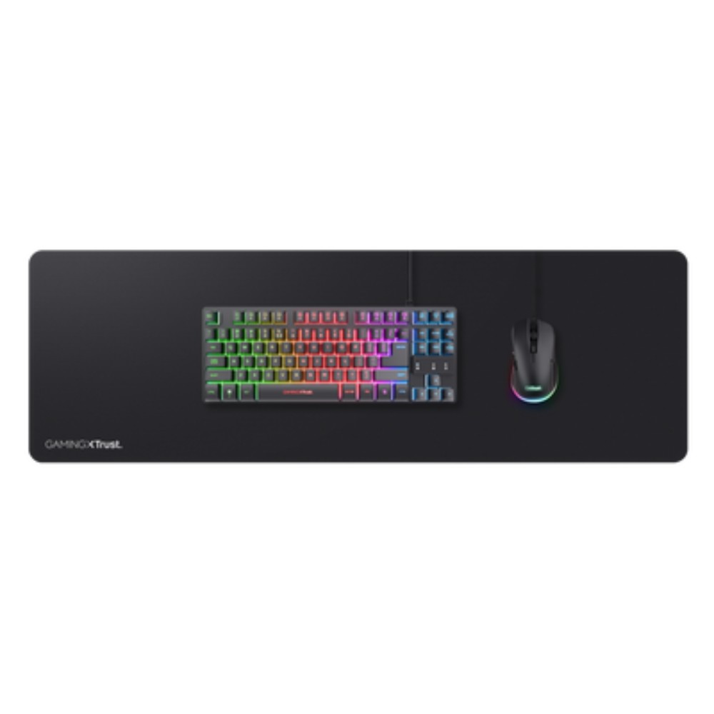 Tapis de souris gaming avec surface texturée GXT 758 - Taille XXL - Noir Tapis de souris gaming avec surface texturée GXT 758 - Taille XXL - Noir