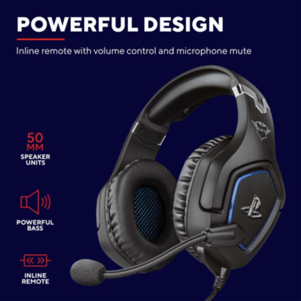 Micro-casque gaming filaire GXT 488 Forze pour PS4 & PS5 - Noir Micro-casque gaming filaire GXT 488 Forze pour PS4 & PS5 - Noir