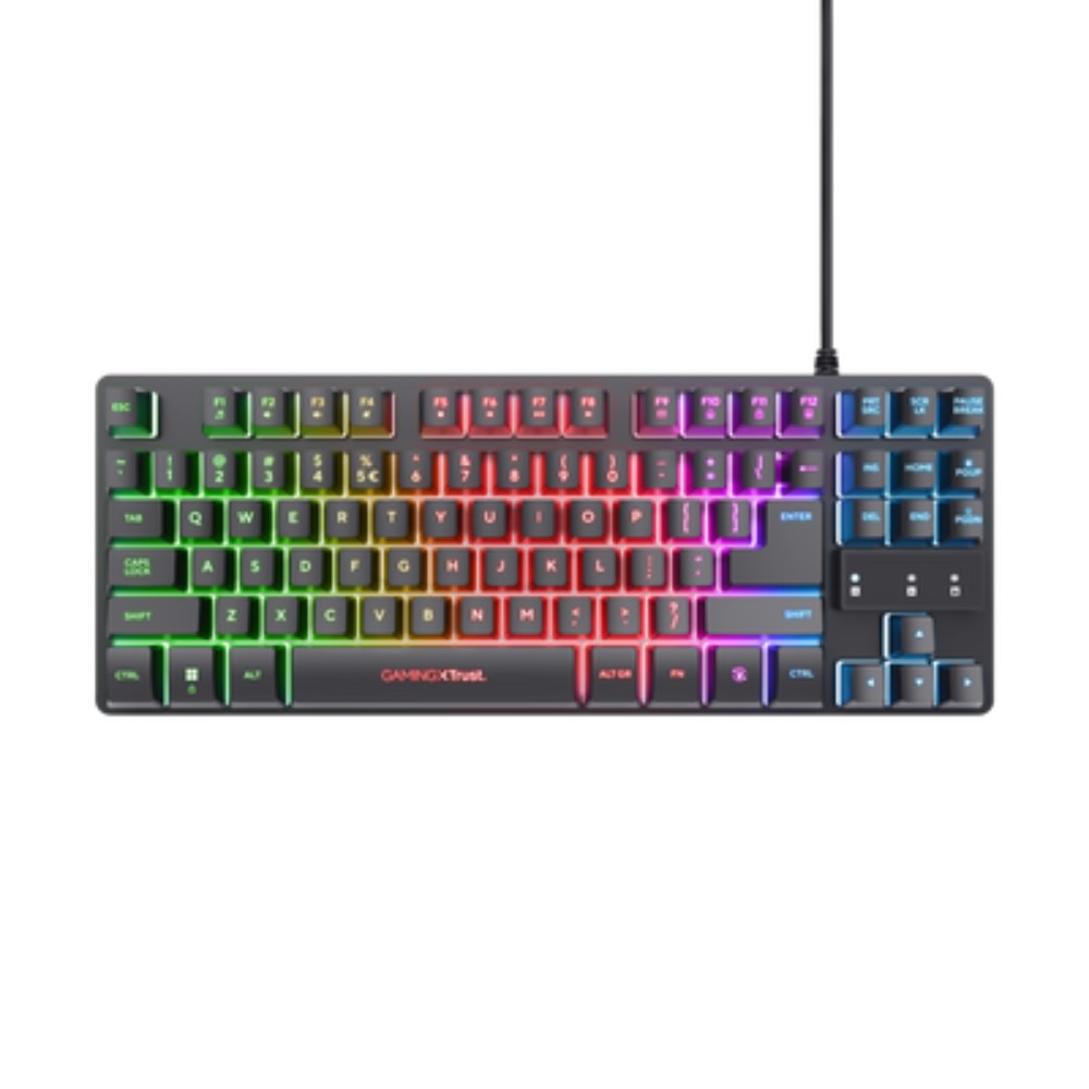 Clavier gaming avec rétroéclairage LED GXT 833 Thado - Noir Clavier gaming avec rétroéclairage LED GXT 833 Thado - Noir