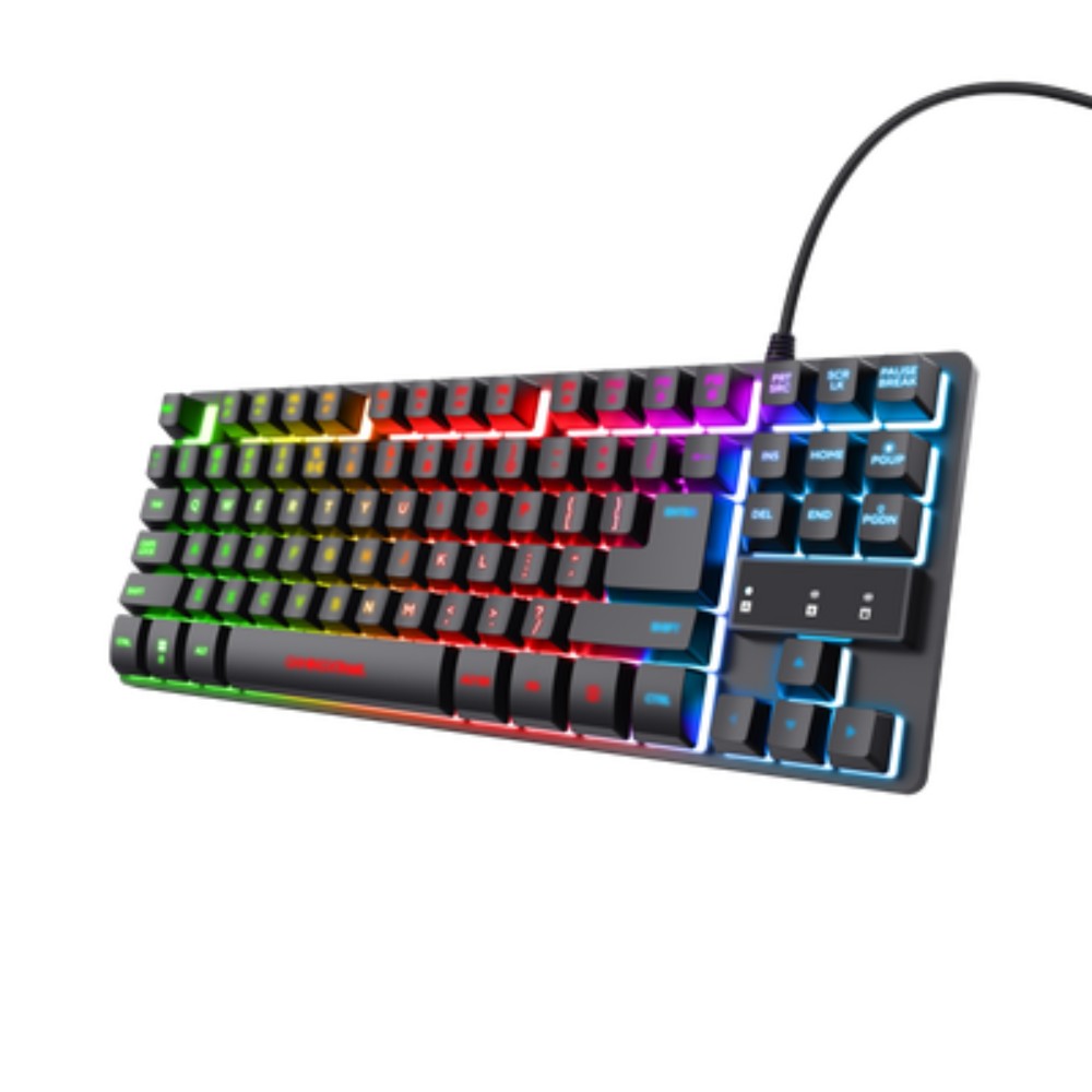 Clavier gaming avec rétroéclairage LED GXT 833 Thado - Noir Clavier gaming avec rétroéclairage LED GXT 833 Thado - Noir
