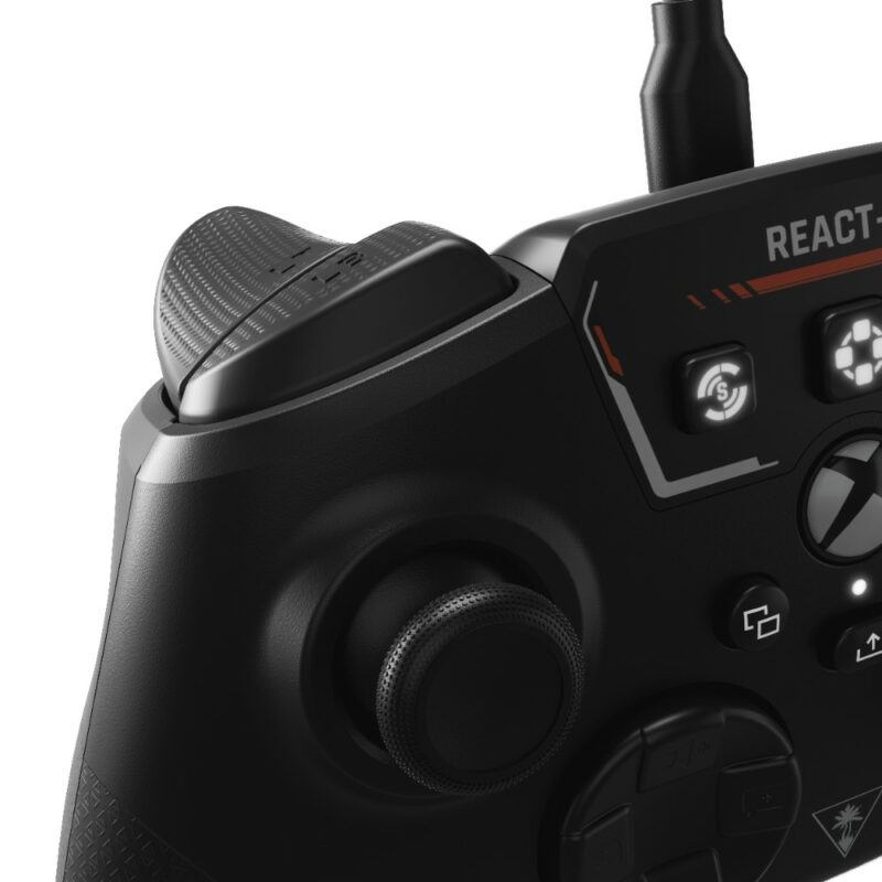 Manette de jeu React-R pour PC & Xbox Series S / X / One - Noir