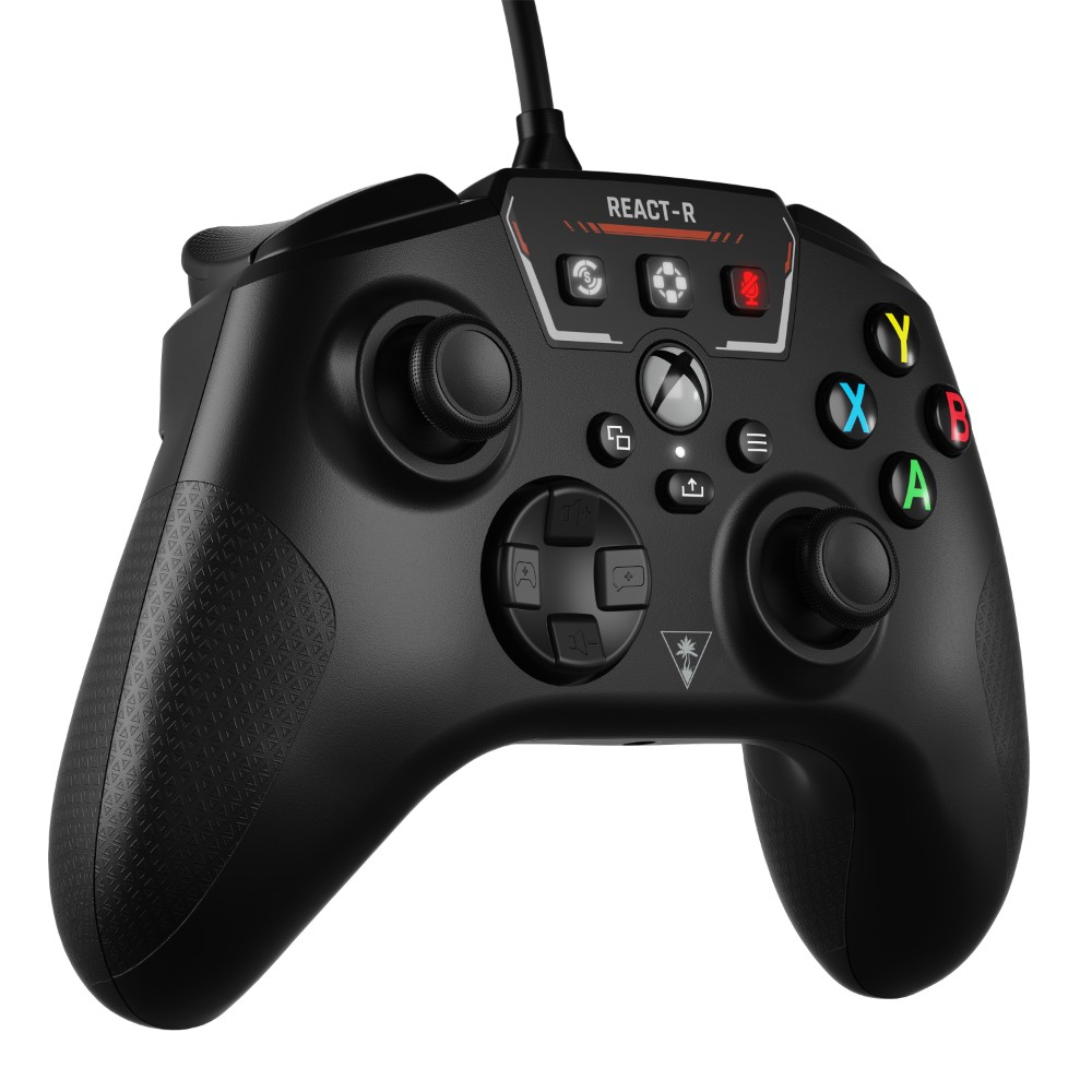 Manette de jeu React-R pour PC & Xbox Series S / X / One - Noir Manette de jeu React-R pour PC & Xbox Series S / X / One - Noir