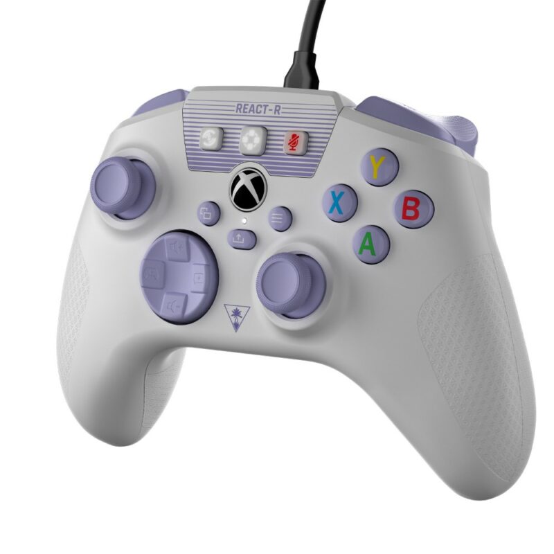 Manette de jeu filaire Recon-R pour PC & Xbox Series S / One - Blanc & Violet