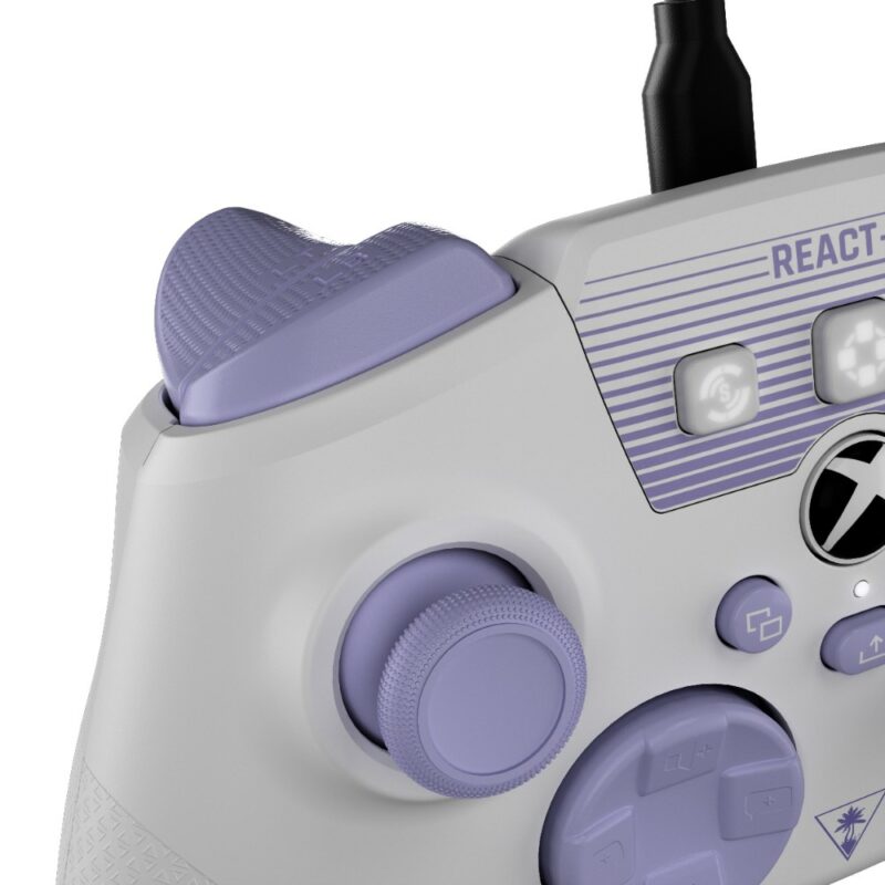 Manette de jeu filaire Recon-R pour PC & Xbox Series S / One - Blanc & Violet