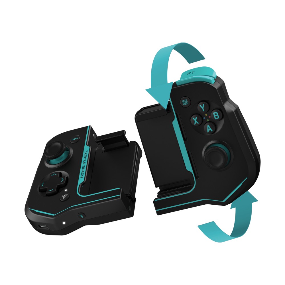 Manette de jeu mobile Android pour Xbox - Noir & Cyan Manette de jeu mobile Android pour Xbox - Noir & Cyan