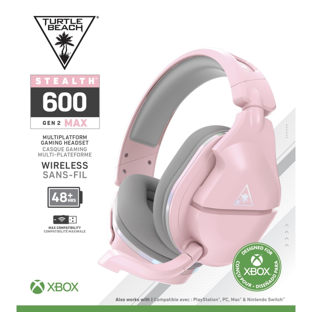 Casque gaming sans fil Stealth 600 Max Gen 2 pour PS4 / PS5 / Nintendo Switch - Rose Casque gaming sans fil Stealth 600 Max Gen 2 pour PS4 / PS5 / Nintendo Switch - Rose