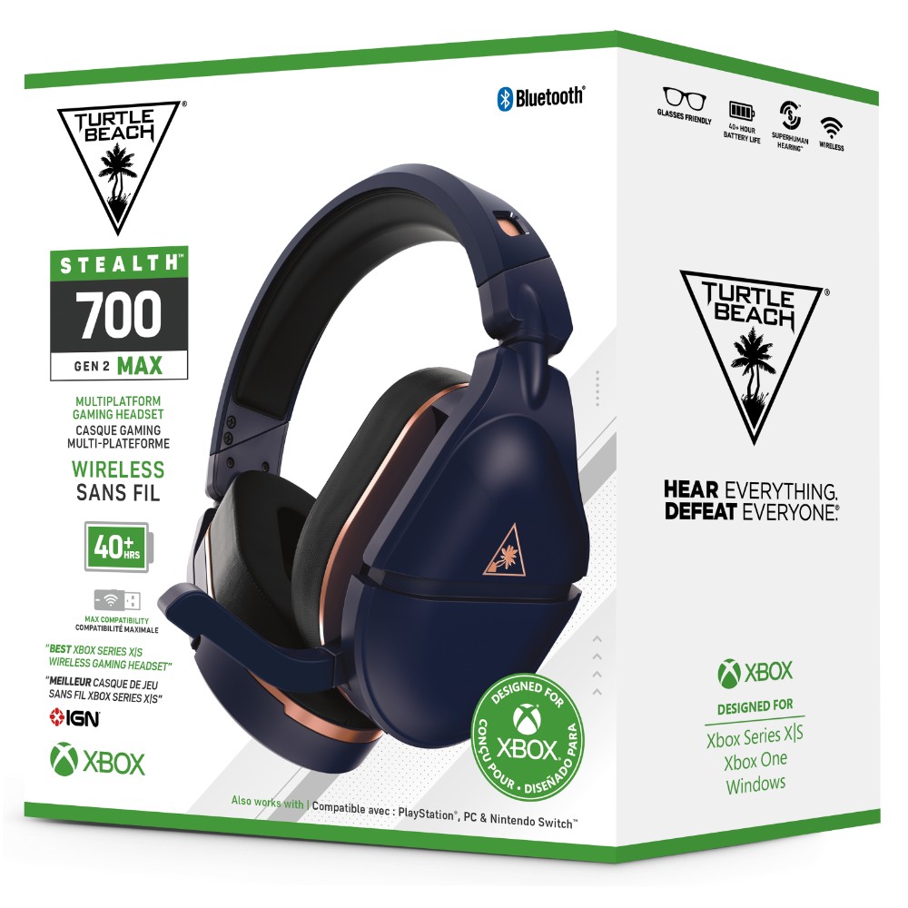 Casque gaming sans fil Stealth 700X Max Gen 2 pour PS4 / PS5 / Nintendo Switch - Cobalt Casque gaming sans fil Stealth 700X Max Gen 2 pour PS4 / PS5 / Nintendo Switch - Cobalt
