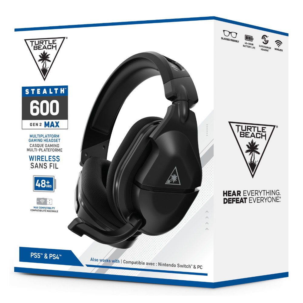 Casque gaming Stealth 600 Max Gen 2 sans fil pour PS4 / PS5 / Nintendo Switch - Noir Casque gaming Stealth 600 Max Gen 2 sans fil pour PS4 / PS5 / Nintendo Switch - Noir