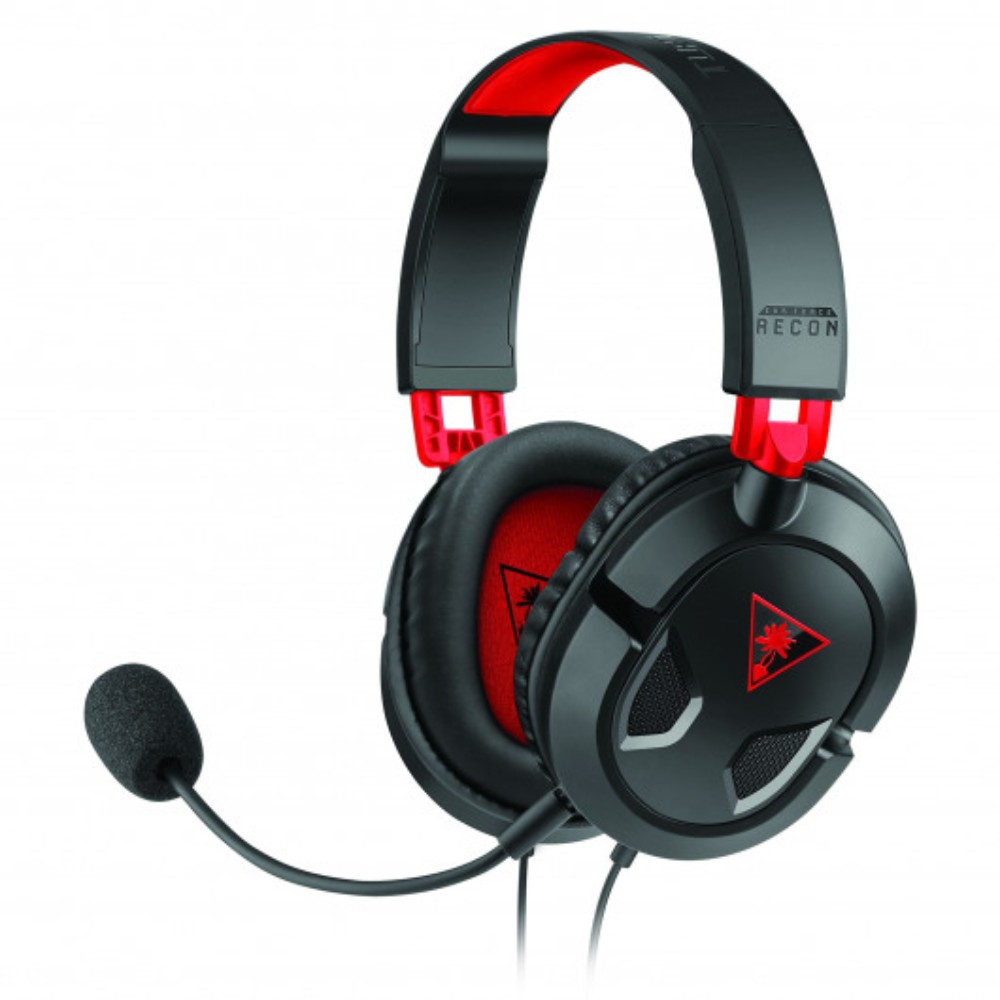 Casque gaming Recon 50 Ear Force multi-plateforme - Noir & Rouge Casque gaming Recon 50 Ear Force multi-plateforme - Noir & Rouge