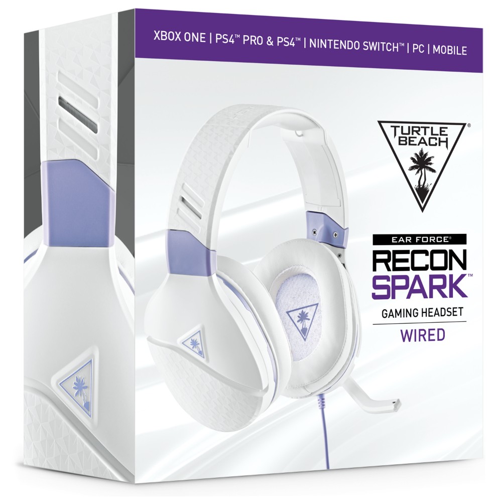 Casque gaming Recon Spark pour PC - Blanc Casque gaming Recon Spark pour PC - Blanc