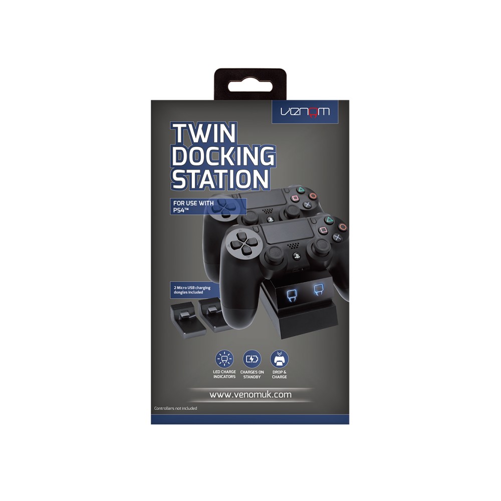 TWIN DOCKING STATION VS2732 STATION DE RECHARGE PS4 TWIN DOCKING STATION VS2732 STATION DE RECHARGE PS4
