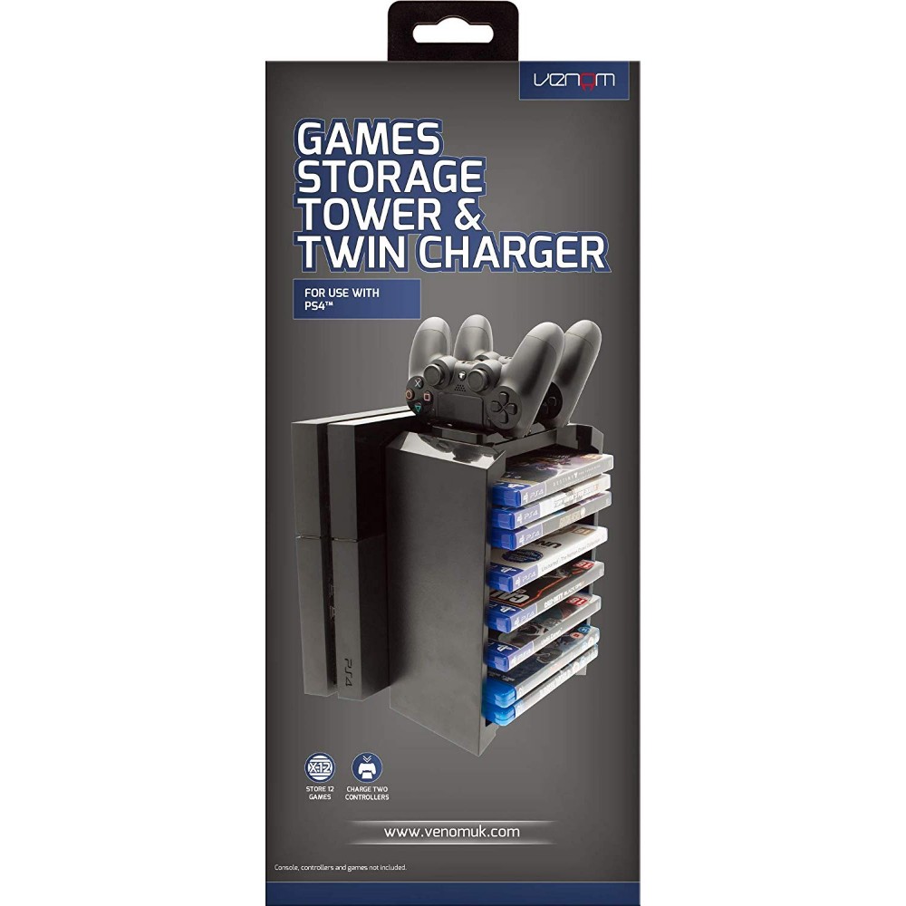 Tour de rangement & Chargeur double Tour de rangement & Chargeur double