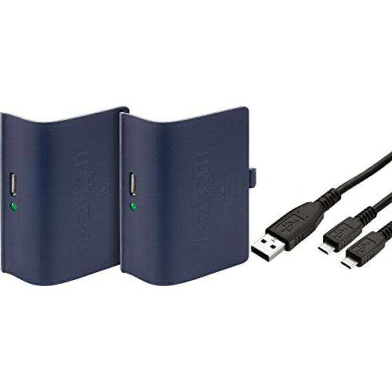 Pack Double-batterie rechargeable Xbox One - Bleu