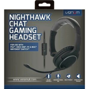 NIGHTHAWK CHAT GAMING HEADSET NIGHTHAWK CHAT GAMING HEADSET