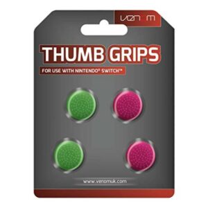 THUMB GRIPS PINK GREEN SWITCH THUMB GRIPS PINK GREEN SWITCH